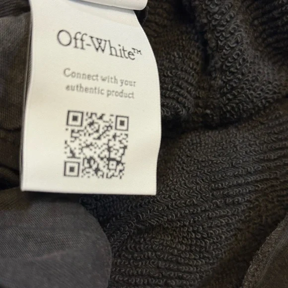 Off-White Gray Graphic Sweatpants - New! - Picture 11 of 13